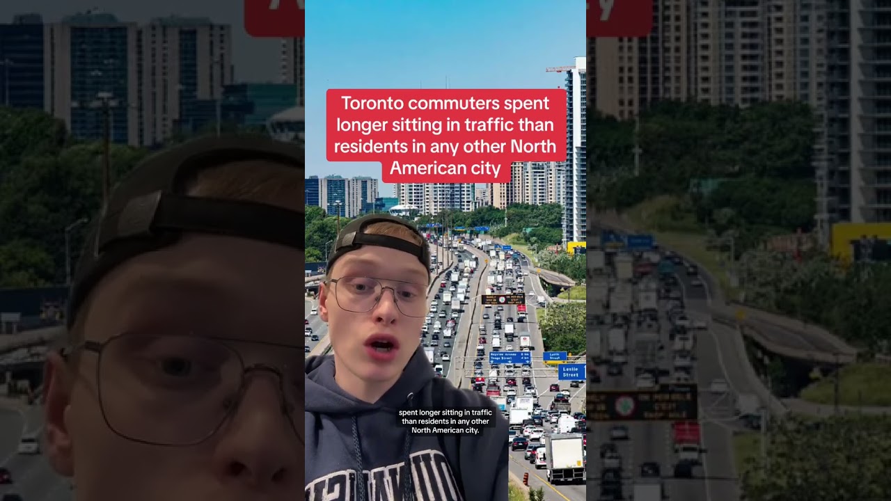 Toronto was ranked one of the worst cities in the world for traffic!🚗 