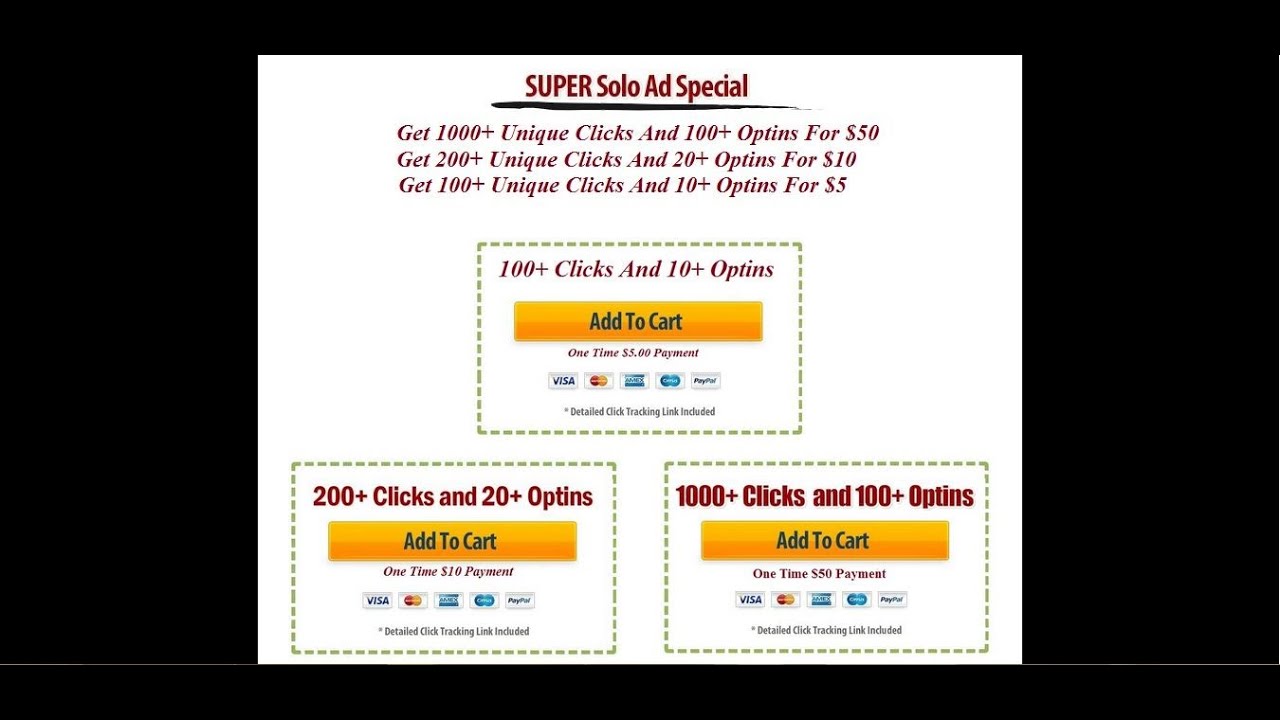 5 Dollar Solo Ad Service Review