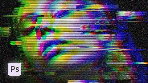 How to Make VHS Glitch Effect in Photoshop