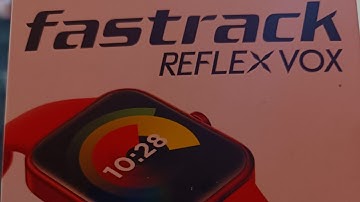 Fastrack reflex Vox Alexa build-in watch unboxing