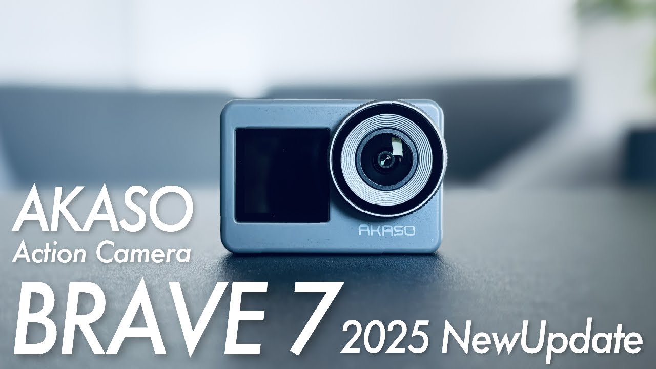 【2025年版】アップグレードしたAKASO BRAVE7を開封&撮影テスト