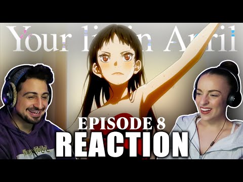 SHE WAS AMAZING! Musician reacts to Your Lie in April! Episode 8 REACTION!