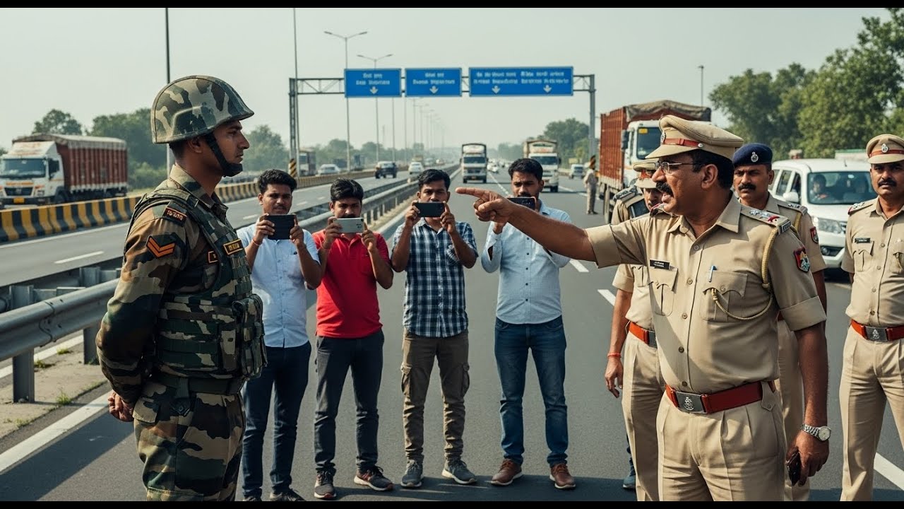 बीच हाईवे पर जब फौजी और दरोगा आमने-सामने हुए, एक चेकिंग ने पूरे सिस्टम में भूचाल ला दिया