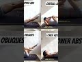 Four exercises to comprehensively slim your waist and abdomen,  #HomeWorkout #AbTraining  #SlimWaist