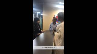 Ms. Rubaba Dowla Drops By The Business Center