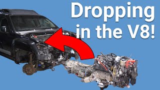 How to VK Swap An Xterra (Installing The Engine  Episode 10)