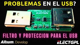 Cómo Filtrar Ruido USB: Filtro de Modo Común, ESD y Protección PPTC | Sponsor Altium Develop