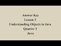 Understanding Objects in Java | Q3 Java L3 P4 | SMILE ROAD
