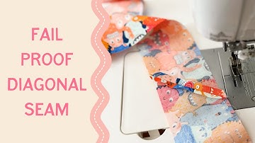 Quick Tip: Joining Binding with a Diagonal Seam