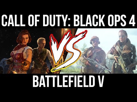 Battle Royale Game Videos Part 223 - call of duty black ops 4 vs battlefield 5 thumbnail