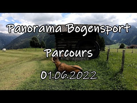 Panorama Bogensport - Parcours (01.06.2022)