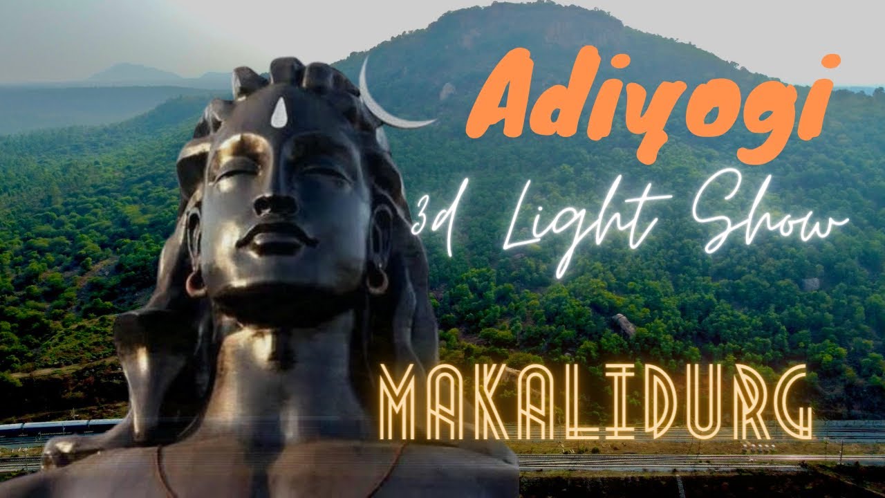 Adiyogi Bangalore 3D Light Show | Makalidurg Scenic Beauty | Gourmet Zealers ft 