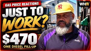 Can People Still Afford to Go to Work | Gas Price Reactions
