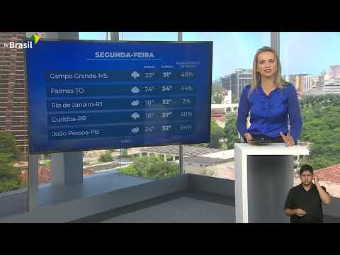 Tempo: semana começa com pancadas de chuva em grande parte do país