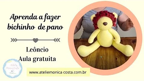 Como fazer um bichinho de pano?
