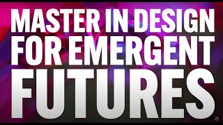 How can designing for tomorrow challenge today - MDEF