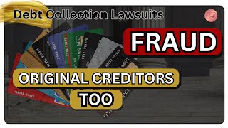 Original Creditors File Fraudulent Lawsuits Too