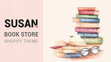 Susan - Book Store Shopify Theme | Themeforest Website Templates and Themes