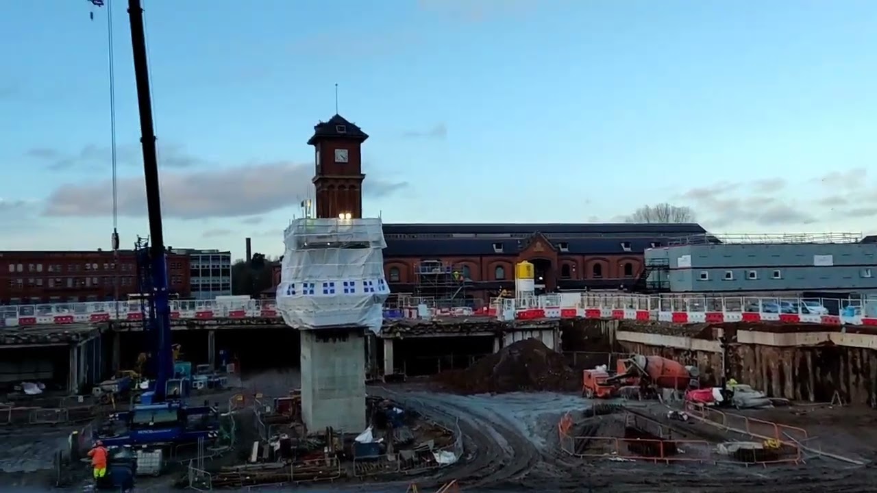 Wigan Galleries 16/1/26 Rebuild New Market, Hilton Hotel , Big improvements.