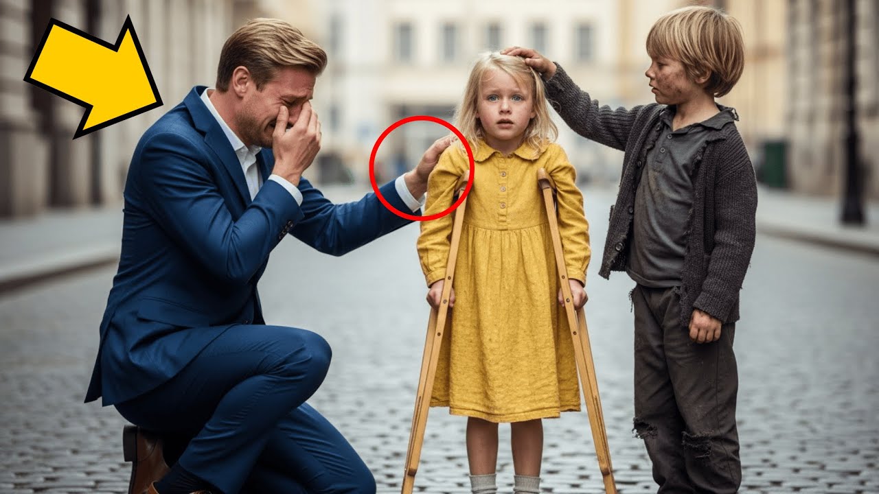 Umierała na oczach ojca… A biedny chłopiec podszedł i wydarzyło się coś, czego nikt się nie spo