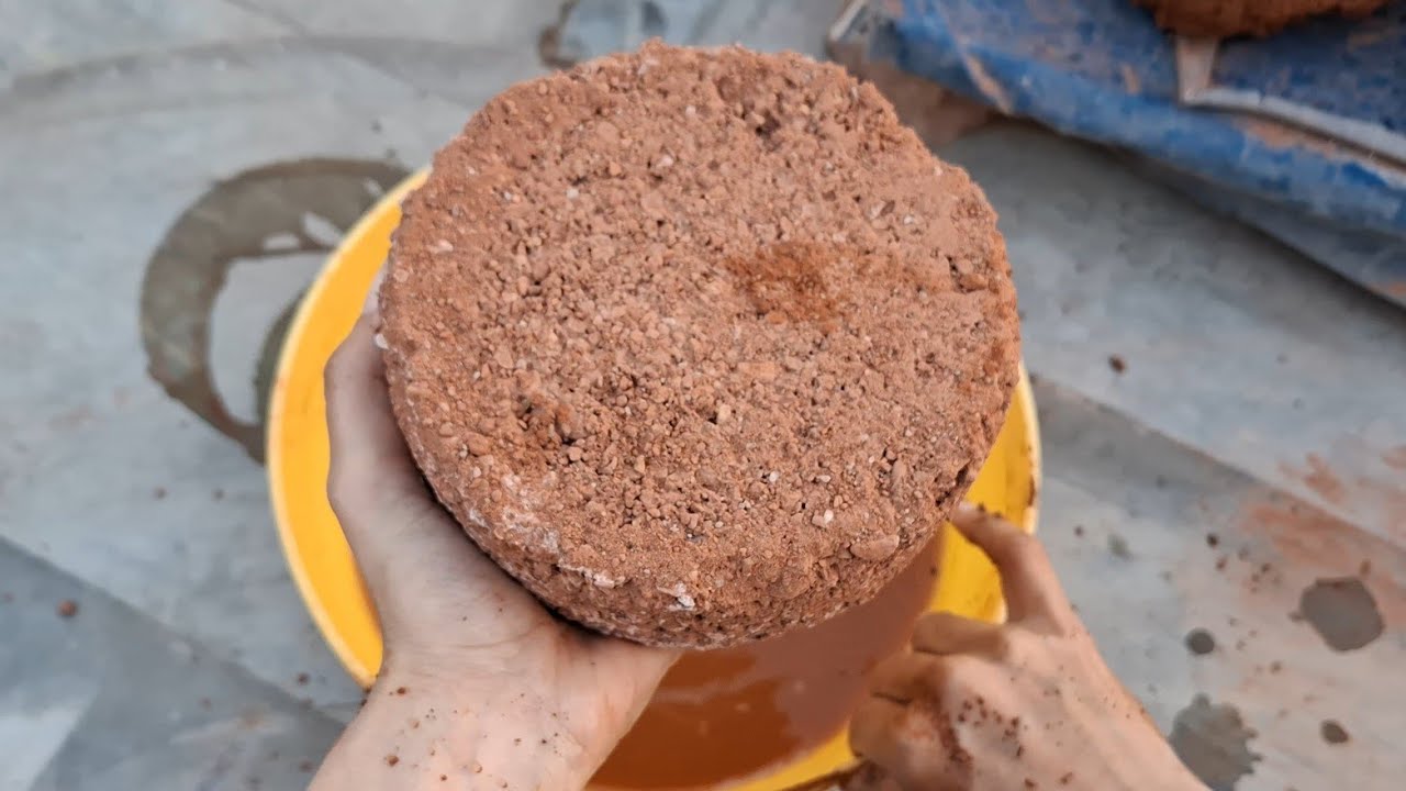 Different textures dipping&crumbling satisfying