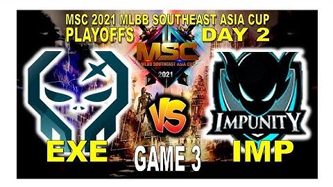 EXECRATION VS IMPUNITY KH [GAME 3] | MSC 2021 PLAYOFFS