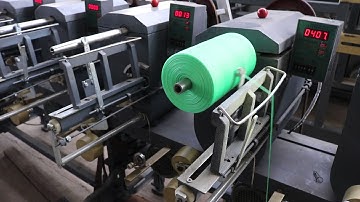 High Speed PP Raffia Twine Spool Winding Machine With 6 Heads