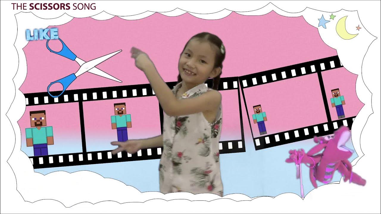 The Scissors Song An Original Children's song with actions YouTube