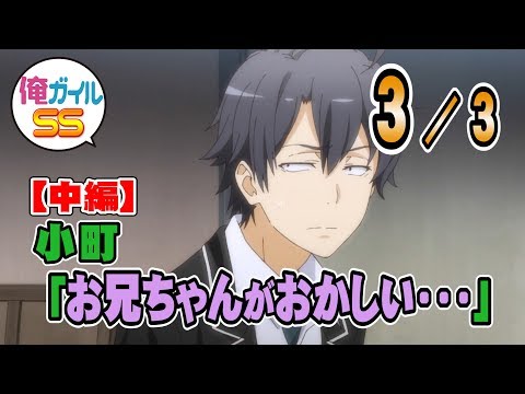 俺ガイルSS 小町｢お兄ちゃんがおかしい・・・｣【中編】 ３／３