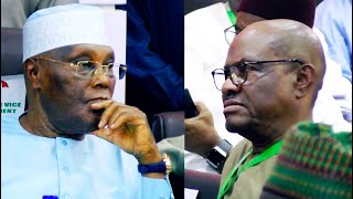 Watch The 'Awkward' Reception For Wike, Ortom & Ikpeazu And The Respect Shown Atiku By PDP Leaders