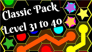 Flow Free Hexes Classic Level 31 to 40