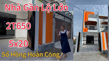 Nhà Đẹp Mới Xây – 5x20 – Gần Lộ Lớn – Giá Cực Tốt Cho Người Mua Ở Thật