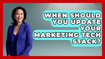 When Should You Update Your Marketing Tech Stack? | Saas Marketing Wizards News