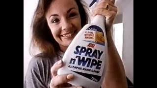 Spray N Wipe Party - classic New Zealand/Aust TVC 1989