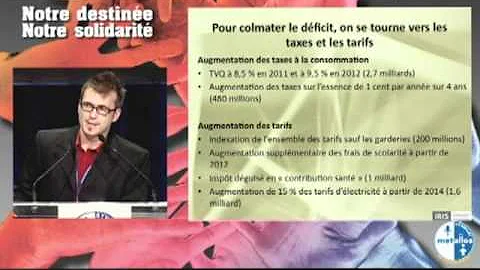 Confrence de Pierre-Antoine Harvey, IRIS