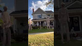 Halloween Decorations In The Neighbourhoodpart3