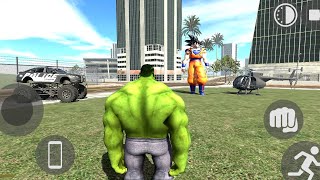 Big goku Vs hulk || Indian bike driving 3d game  screenshot 1