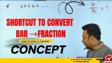Bar Number Concept | ADRE + SSC + Railway Maths | Full Basic to High Level