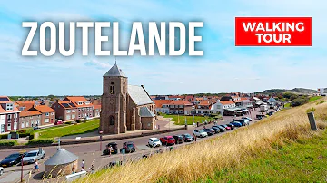 Walking Tour of Zoutelande ???? – Beach & Centre in 4K (July 2025)