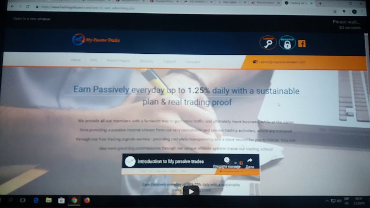 New New on Hashing Ad Space,free view to earn(V2E),again take the opportunity,earn real money!!