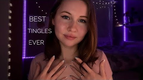 ASMR~Body Triggers (skin + fabric scratching, teeth, nail + collarbone tapping, hair play)✨