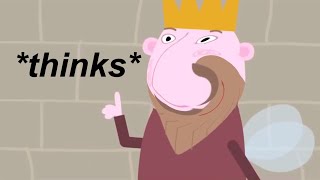 I edited a Ben and holly episode instead of peppa pig.