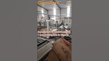 installation of cassava starch processing plant