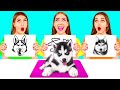 絵がうまいのはどっち？| アートチャレンジ TeenTeam Challenge