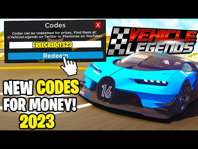 How to enter Vehicle Legends Roblox codes - Quora