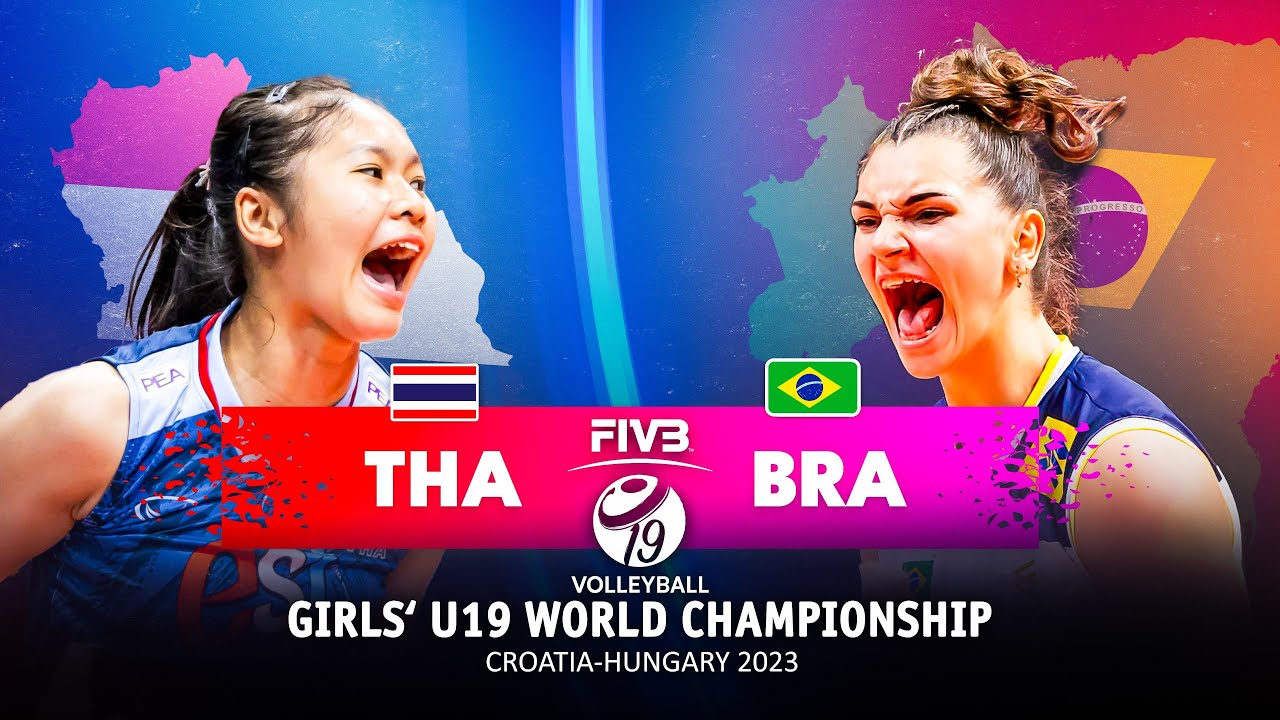 BRAZIL vs THAILAND | Highlights | Women's U19 World Championship