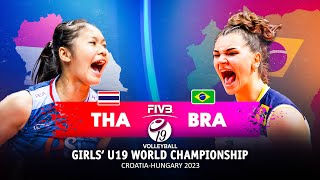 BRAZIL vs THAILAND | Highlights | Women's U19 World Championship