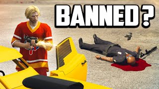 CRAZY Bank Heist Shootout almost got me BANNED from MALDING!