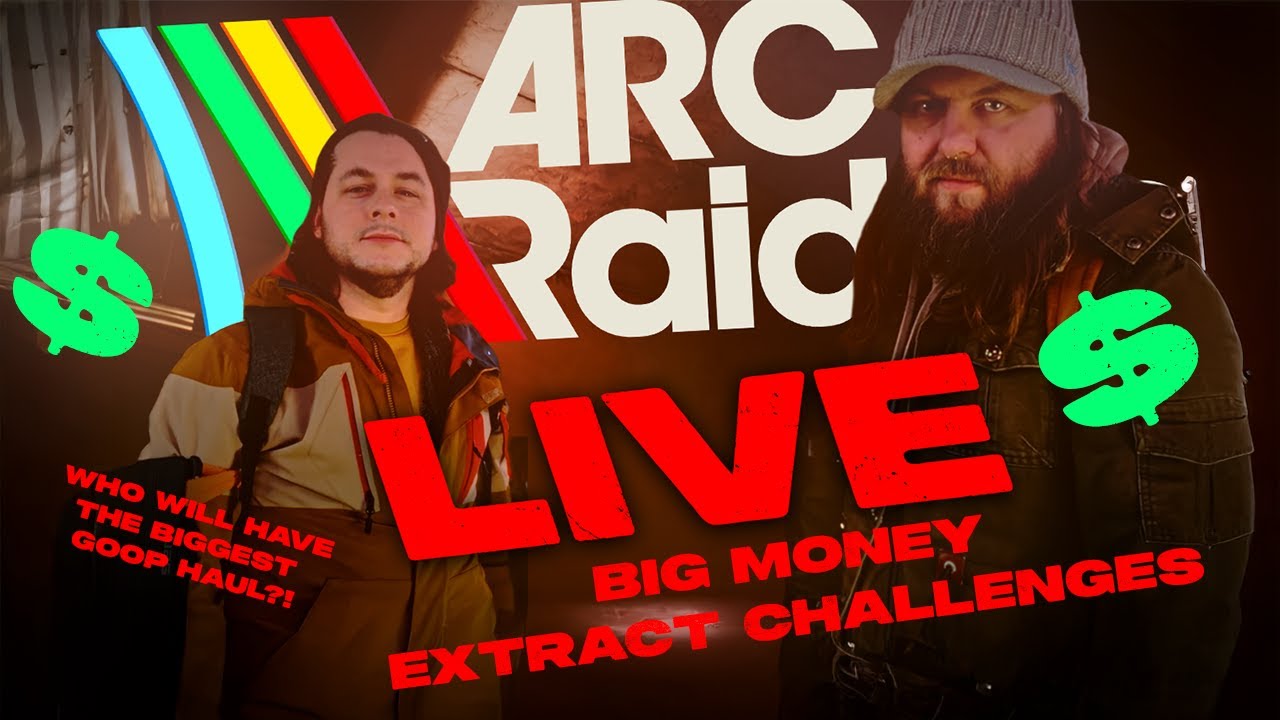 ARC RAIDERS 🔴LIVE🔴: BIG MONEY GOOP CHALLENGE 💰 | Can CAM Beat TOM?! (Viewer Decides Winner)