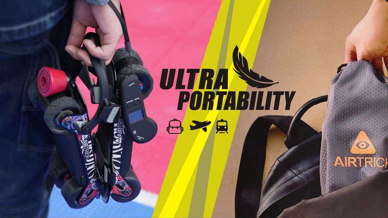 WORLD'S FIRST ELECTRIC ROLLER SKATES Smallest · Lightest · Fastest